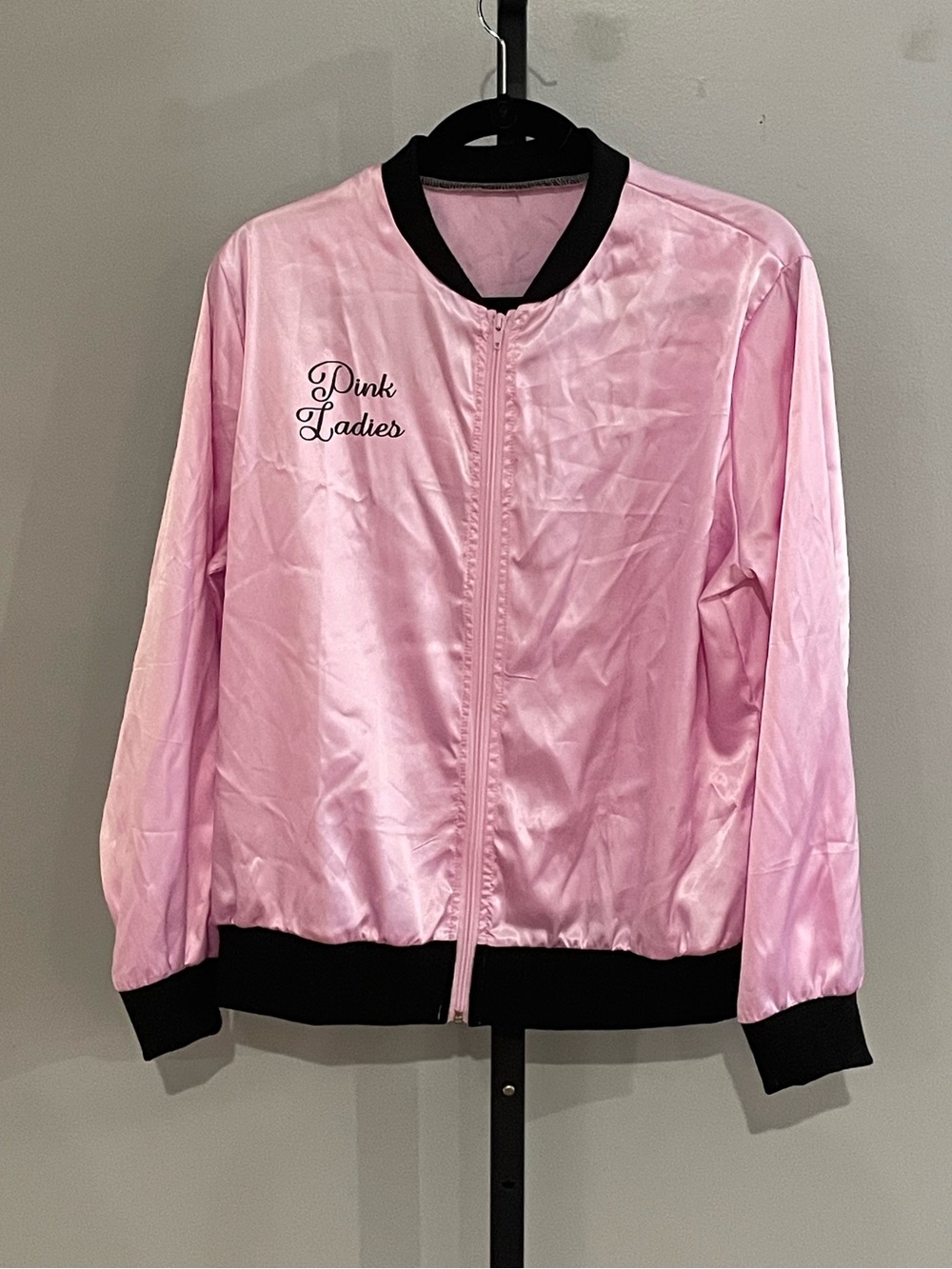 Grease Pink Ladies Zip Up Jacket Halloween Costume